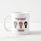 Mug Toe Bean Tribe Cute Cat Kawaii (Gauche)