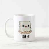 Mug Toe-fu Funny Tofu Pun (Gauche)