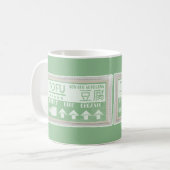 Mug Tofu Pop art emballage alimentaire (Devant gauche)