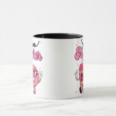 Mug Together Coffee & Donut Valentine Design • Cute Ka (Centre)