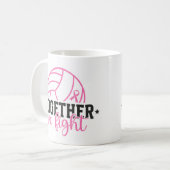 Mug Together We Fight Breast Cancer Pink Ribbon (Devant gauche)