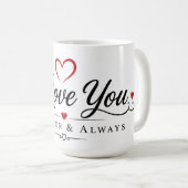 Mug Toi et moi pour toujours (Devant droit)