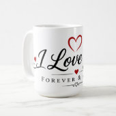 Mug Toi et moi pour toujours (Devant gauche)