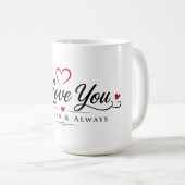 Mug Toi et moi pour toujours (Devant droit)