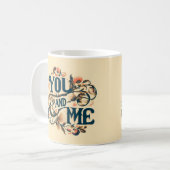 Mug Toi et moi : Sirotez la paix (Devant gauche)