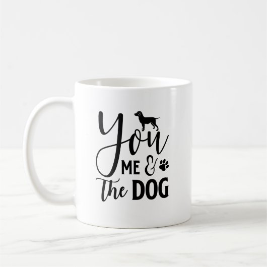 Mug Toi, moi et le chien (Gauche)