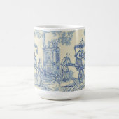 Mug Toile bleu chinois (Centre)