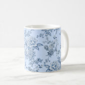 Mug Toile Bleue (Devant droit)