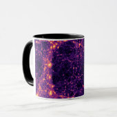 Mug Toile cosmique (Devant gauche)