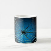 Mug Toile d'araignée bleu cool (Centre)