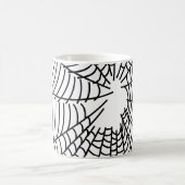 Mug Toile d'araignée noir et blanc (Centre)
