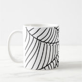 Mug Toile d'araignée noir et blanc (Gauche)