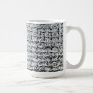 Mug Toile de jute grise