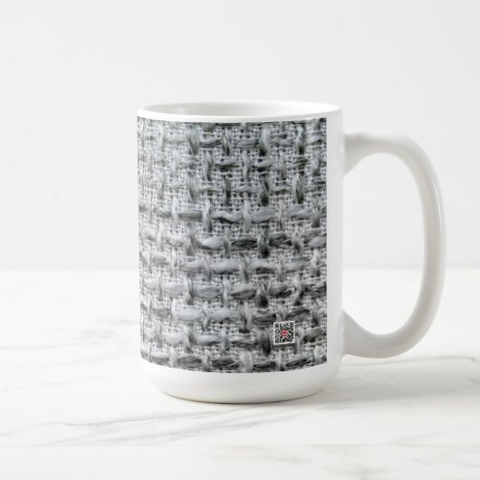 Mug Toile de jute grise (Droite)