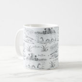 Mug Toile du Loch Ness (Devant gauche)