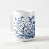 Mug Toile française avec torsion monstre (Devant gauche)