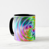 Mug Toile funky (Devant gauche)
