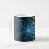 Mug Toiles d'araignée métalliques (Devant gauche)