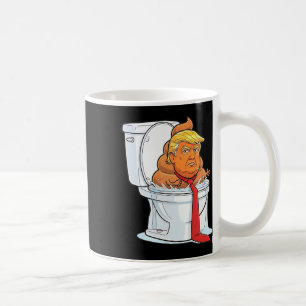 Mug Toilet Poop Trump
