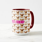 Mug Toilettage de chien Collection de luxe moderne per (Devant droit)