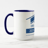 Mug Toit bleu (Gauche)