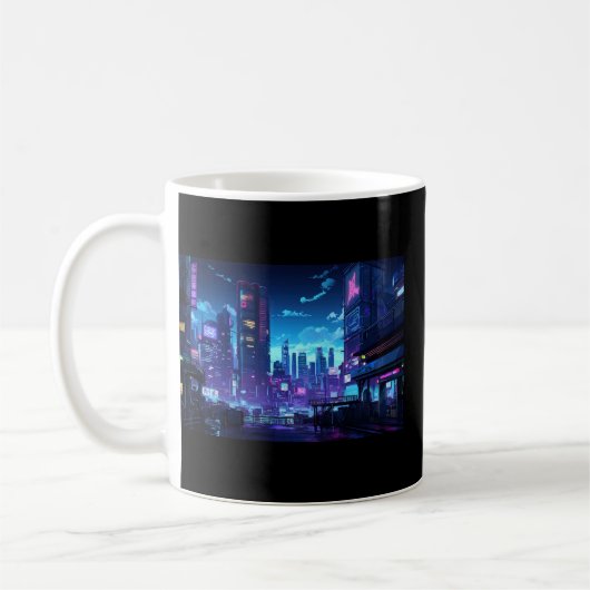 Mug Toit Cyberpunk Tokyo (Gauche)