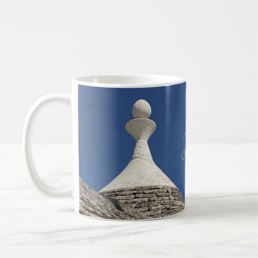 Mug Toit en Alberobello en Italie (Gauche)