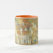 Mug Toits rouges, Coin d'un village, Hiver par Pissarr (Centre)