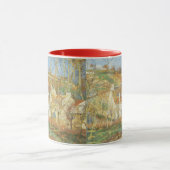 Mug Toits rouges, Coin d'un village, Hiver par Pissarr (Centre)