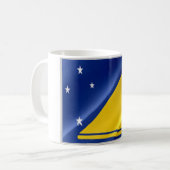 Mug Tokelau - Drapeau d'agitation - (Devant gauche)
