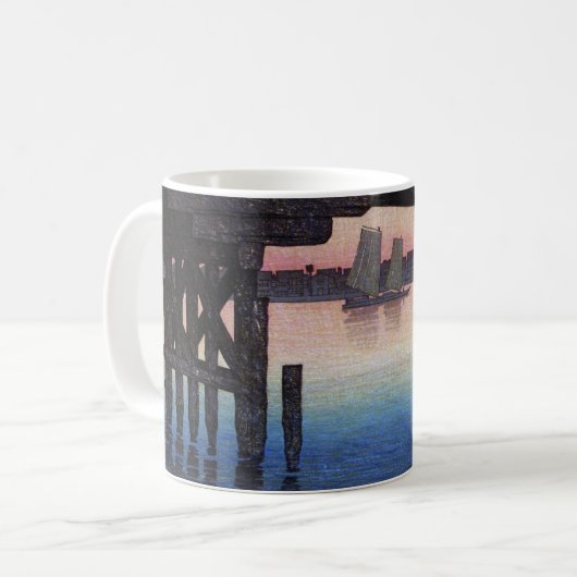 Mug Tokyo Fukagawa, Hasui Kawase (Devant gauche)