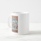 Mug Tokyo Japon Art déco (Devant gauche)