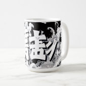 Mug Tokyo Noir et Blanc (Devant droit)