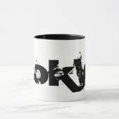 Mug Tokyo - Style Noir Et Blanc Cool (Centre)