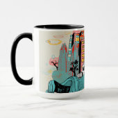 Mug Tokyo tirée par la main Japon (Gauche)
