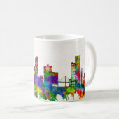 Mug Toledo Ohio Skyline (Devant droit)
