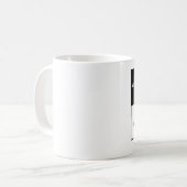 Mug tolérance = paix (Devant gauche)