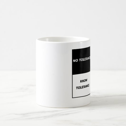 Mug tolérance = paix (Centre)