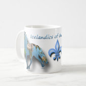 Mug Tolter le Monde Cheval Islandais (Devant gauche)