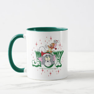 Mug Tom and Jerry Holiday Joy