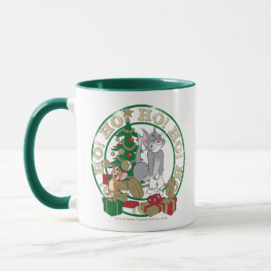 Mug Tom and Jerry Opening Presents