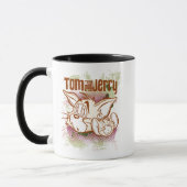 Mug Tom et Jerry Brown et vert (Gauche)