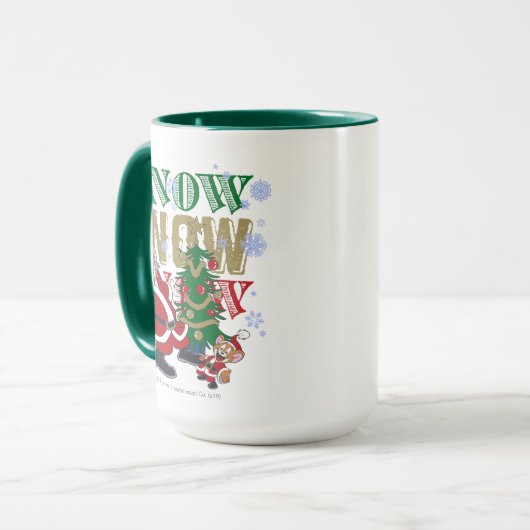 Mug Tom et Jerry Santas By The Tree (Devant gauche)
