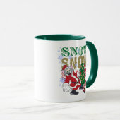 Mug Tom et Jerry Santas By The Tree (Devant droit)