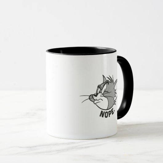 Mug Tom Et Jerry | Tom Dit Non (Devant droit)