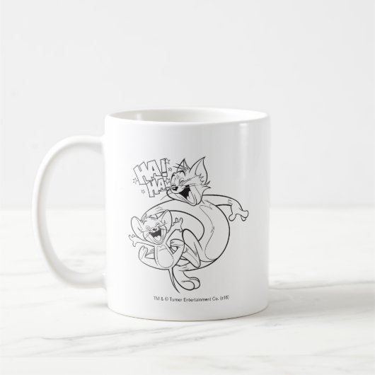 Mug Tom Et Jerry | Tom Et Jerry Rient (Gauche)
