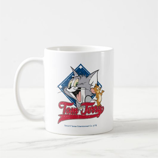 Mug Tom Et Jerry | Tom Et Jerry Sur Diamant De Basebal (Gauche)