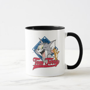 Mug Tom et Jerry   Tom et Jerry sur le diamant de