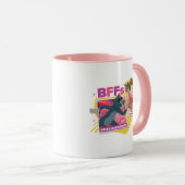Mug Tom & Jerry BFFs Photo Emoji Collage (Devant droit)