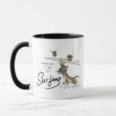 Mug Tom & Jerry "Il est temps de surfer" (Gauche)